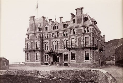 Aberystwyth Queens Hotel in 1880